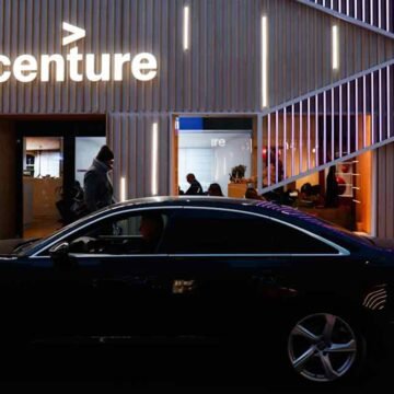 Accenture shares set to fall to lowest since 2017 as AI threat mounts