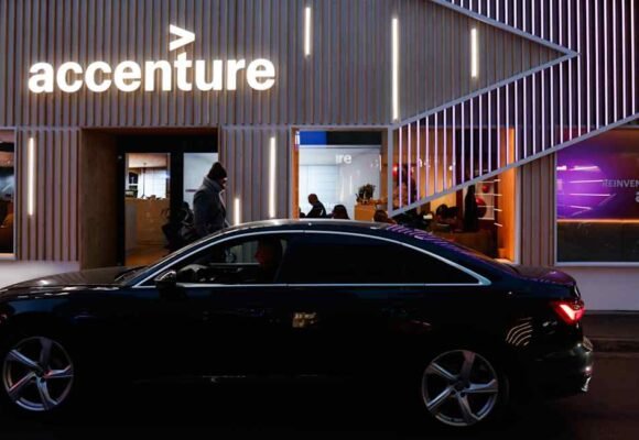 Accenture shares set to fall to lowest since 2017 as AI threat mounts