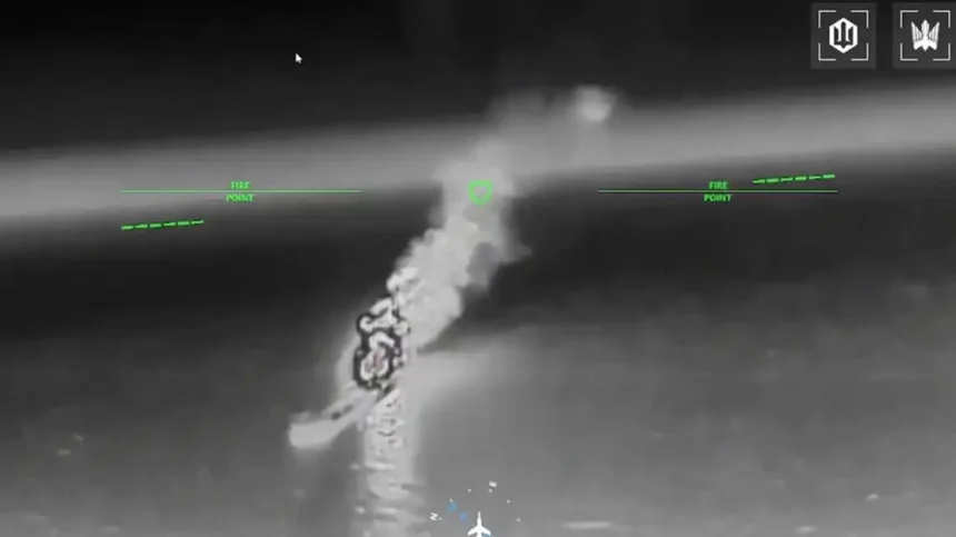 Ukraine targets Russian shipping in ‘unprecedented’ drone assault