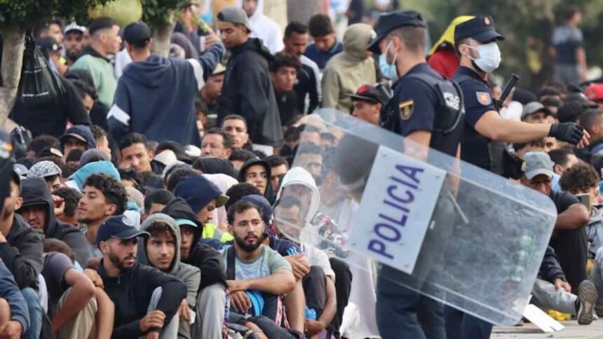 Spain demands answers as police blame Morocco for migrant crisis